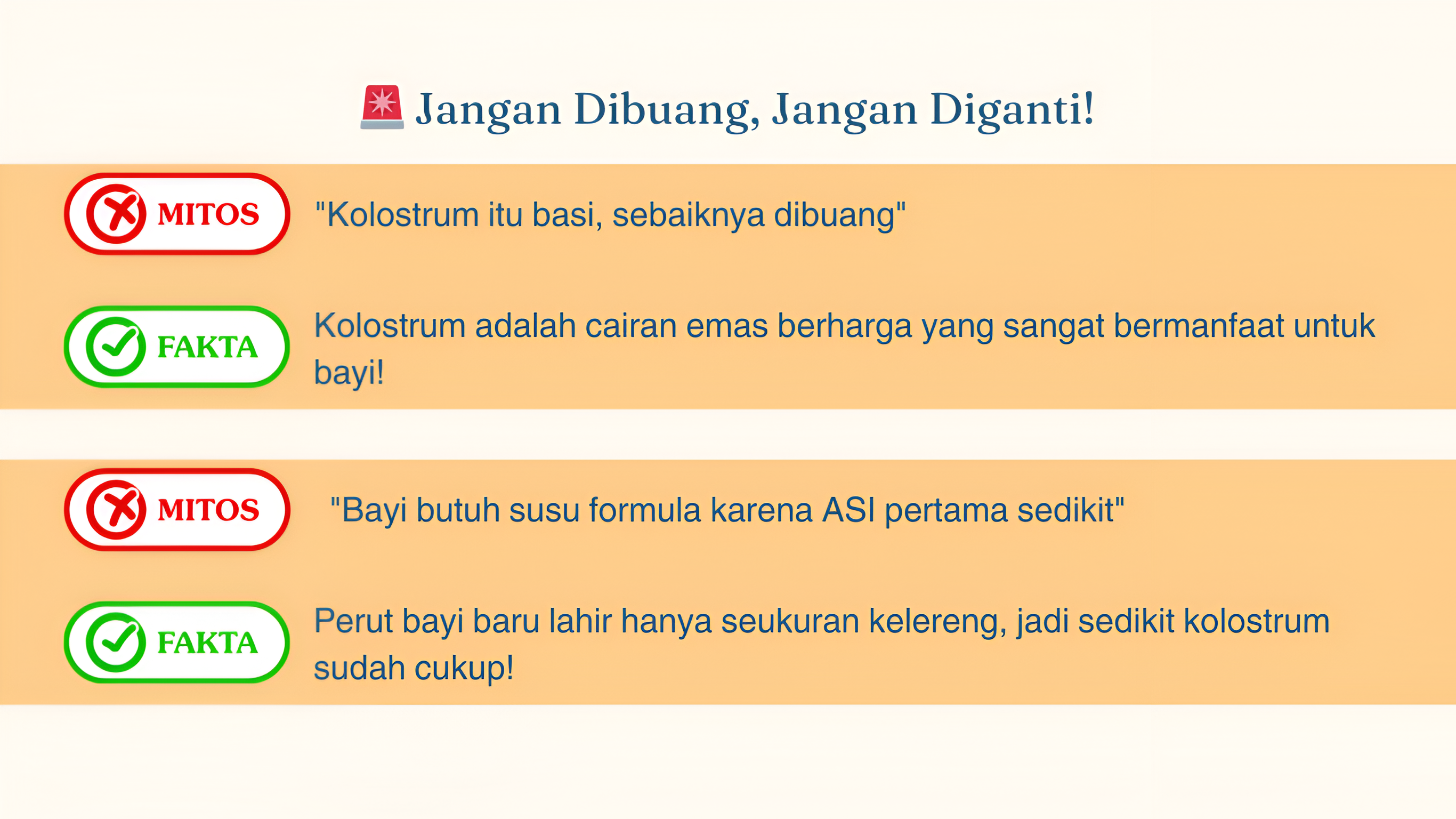 Jangan Dibuang, Jangan Diganti!