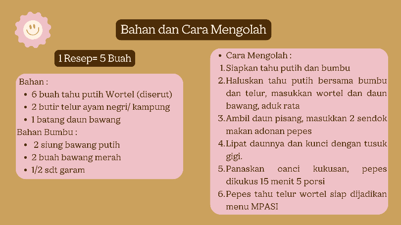 Kreasi Menu Kudapan untuk Anak Usia 9-11 Bulan cara